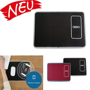 CENO Wireless Charging Mouse Pad Gamer Pad mit Ladefunktion Samsung iPhone - Bild 1 von 8