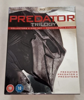 Predator Trilogy Collectors 6 Disc Set Blu-ray Excellent Condition As new - Image 1 of 4