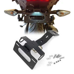 Soporte de matrícula eliminador de guardabarros apto para Kawasaki Versys 1000 2019-2024 - Imagen 1 de 12