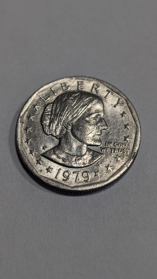 (2) 1979 UN DÓLAR Susan B Anthony P (FG)🪙Mismo año Diff. ¡Errores de moneda!💥RARO💥 Foto 1 de 2