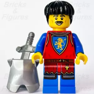 LEGO® Caballero León Castillo Minifigura Caballeros León Armadura Espada Hombre 10305 cas566 - Imagen 1 de 3