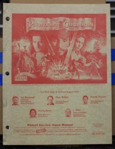 Pirates of the Caribbean Pinball Service Manual - Stern - 2006 - Picture 1 of 3