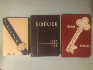 DREI ADELPHI COLLEGE SIDEKICK Schülerhandbücher 1956-1957; 1957-1958; 1960 - Bild 1 von 10