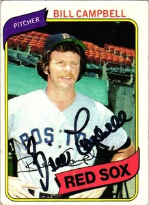 Tarjetas de béisbol MLB firmadas por Topps 1980 - autografiadas - tú eliges para tu conjunto - Imagen 1 de 283