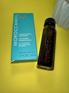 Moroccanoil Hair Treatment Oil 50ml For All Hair Types w/ Argan Oil No Pump - Picture 1 of 5