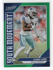2023 Panini Prestige CeeDee Lamb Xtra Points Green Youth Movement 037/149