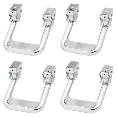 Juego de 4 peldaños laterales multimontaje Carr HOOP XM3 para F-150 F-250 Bronco Wrangler TJ Foto 1 de 4