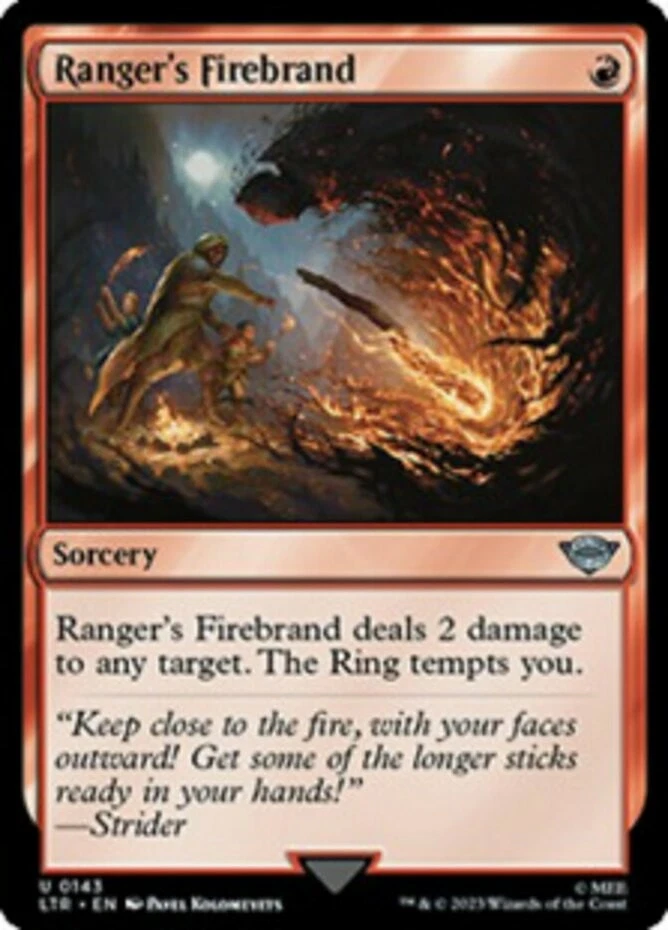 x1 Ranger's Firebrand - Lord of the Rings - NM - MTG - Image 1 of 1
