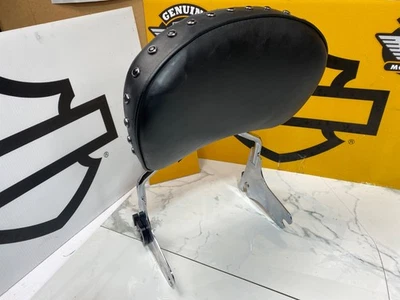 OEM Genuine 97-08 Harley Touring Road King Sissy Bar Passenger Backrest Pad - Image 1 of 4