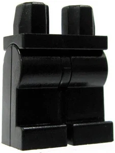 Lego: Loose Legs Black Legs Toy Feet - Picture 1 of 4