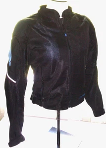 Shift Motorcycle Jacket Padded Protective Armor Size Med Biker Motocross Gear - Picture 1 of 10