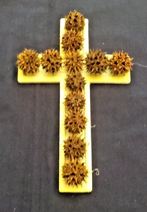 Dornenkreuz aus Holz - Bild 1 von 2