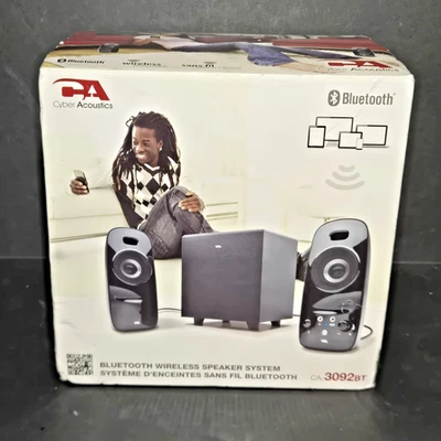 Sistema de altavoces Cyber Acoustics CA-3092BT Bluetooth CA-3092BT y subwoofer Foto 1 de 4