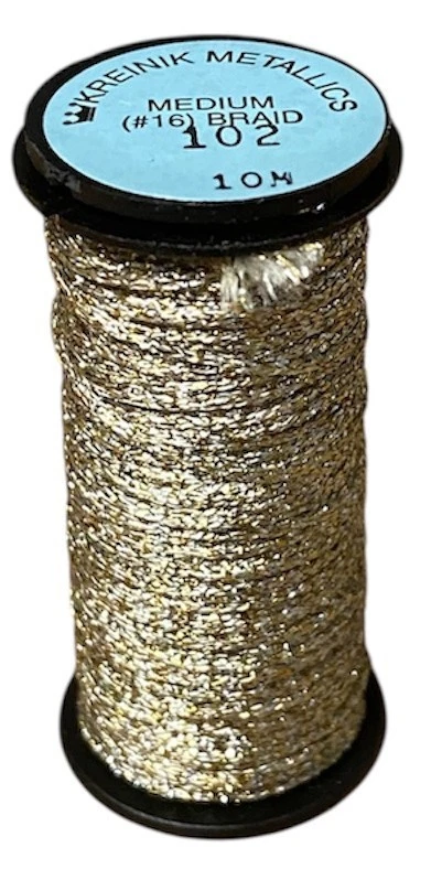 Kreinik #16 Medium Braid Metallic Choose Your Colors 10m  NEW - Image 1 of 1