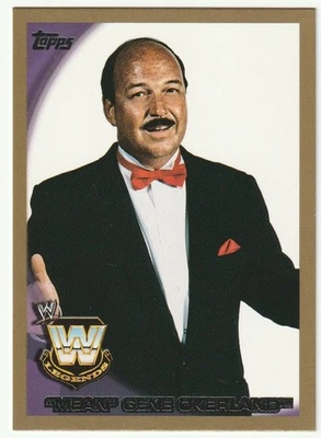 "MEDIO" GENE OKERLUND 2010 TOPPS #99 - ORO WWE LEGEND #42/50 Foto 1 de 2