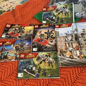 Over I,000 Pieces Of Lego’s 6 Super Heroe Kits And 6 Minecraft Kits - Picture 1 of 11