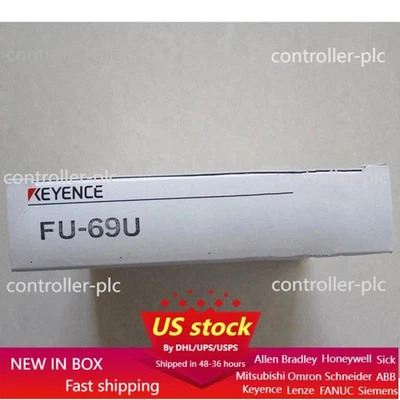 1pcs Keyence FU-69U Fiber Optic Sensor New In Box Fast Shipping - Image 1 of 4