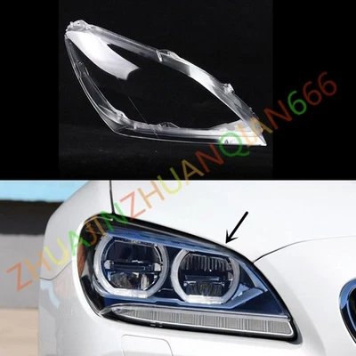 For BMW 6-Series M6 2012-2015 Right Side Headlight Clear Lens Shell + Sealant - Изображение 1 из 4