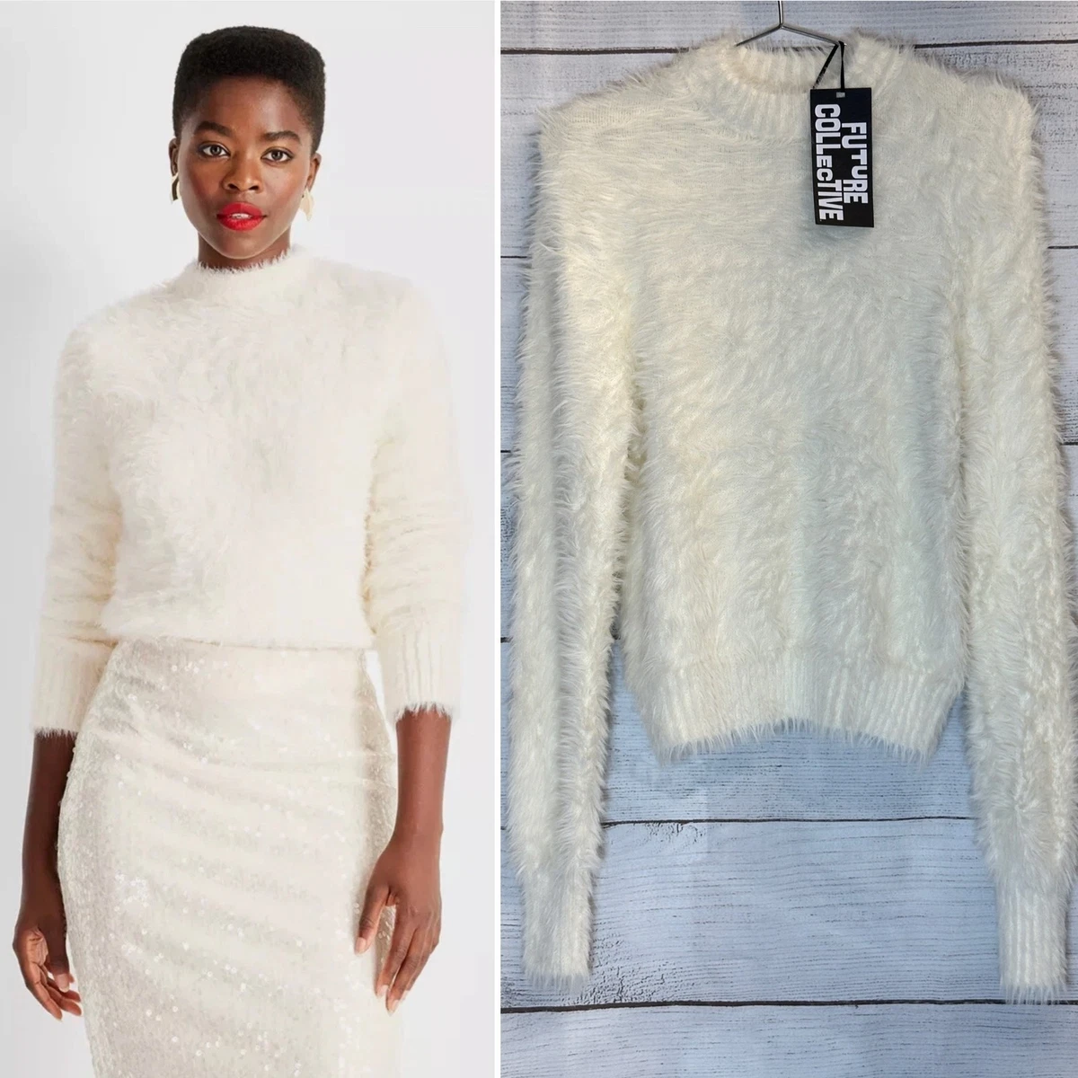 Faux Fur Regular Size S Tops for Women for sale | eBay