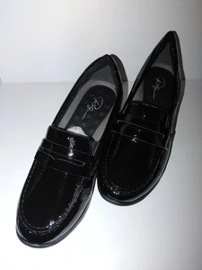 Ros Hommerson Womens Black Size 13W Dannon 75110 -91 Casual Loafer New W/Box - Picture 1 of 12
