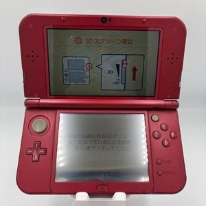 [EXCELENTE IPS] Nueva Consola Nintendo 3DS XL LL Roja Metálica Stylus versión japonesa - Imagen 1 de 13