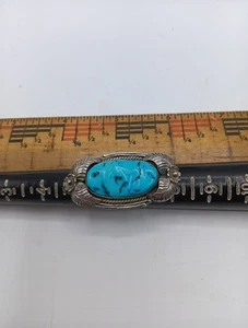 Silver Turquoise Ring 6 - Picture 1 of 6