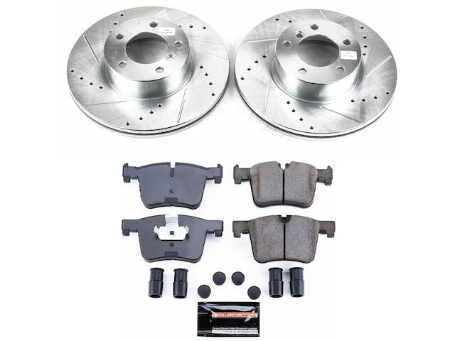 Front Brake Pad and Rotor Kit For 2013-2016 BMW 328i xDrive 2014 2015 NK859PS Foto 1 de 1