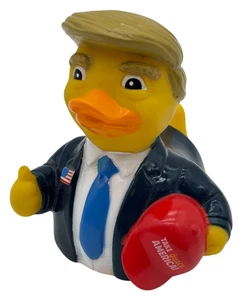 CelebriDucks The Donald Trump Rubber Duck Bath Toy 4.5" Collectible - C61 O371 - Picture 1 of 12