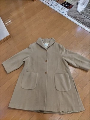 Abrigo largo blusa mujer Max Mara MARELLA mezcla cachemir talla 42 beige Foto 1 de 4