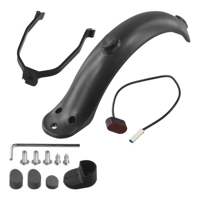 For xiaomi For M365 Mudguard Replacement Kit with Rear Light and Mounting Tools - Image 1 of 4