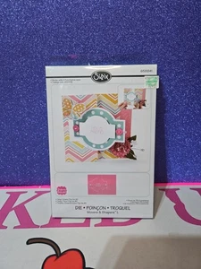 Sizzix Ornate Flip-Its Card #658841 Movers L Base die Retail 29.99 - Picture 1 of 8