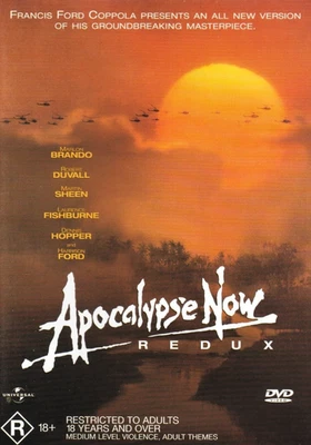 Apocalypse Now Redux DVD - Marlon Brando (Region 4, 2000) Free Post - image 1 of 2