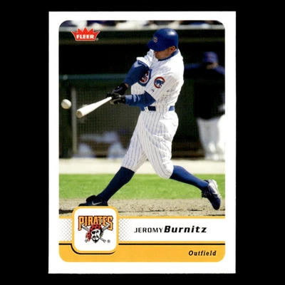 Jeromy Burnitz #102 2006 Fleer 匹兹堡海盗队棒球卡 MLB 近乎完好 — 第 1/3 张图片