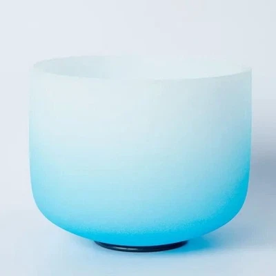 Crystal Soul Frosted Crystal Singing Bowl 432Hz Customizable with Accessories - Image 1 of 4