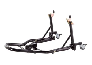 BikeTek 360 gradi posteriore flottante Paddock Stand - Nero - Foto 1 di 1