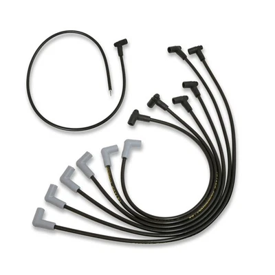 Juego de cables de bujías Taylor 84047; ThunderVolt 8,2 mm negro para AMC/Jeep 6cyl Foto 1 de 4