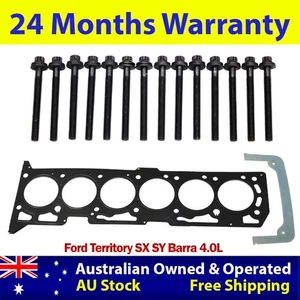 Permaseal MLS-R Cylinder Head Bolt&Gasket Kit For Ford Territory SX SY 4.0L - Picture 1 of 8