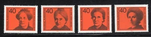 Germany 1974 SC# 1128 - 1131 - Four Different Stamps - M-NH Lot # 48 - Picture 1 of 1