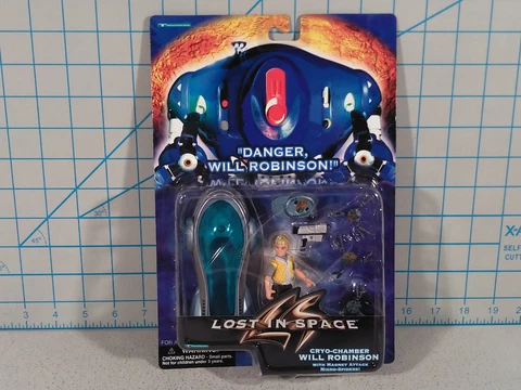 Lost In Space Movie Action Figure, Cryo-Chamber Will Robinson, Trendmasters 1997 Cover