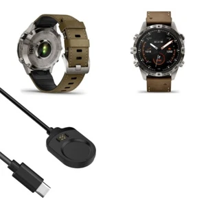 USB C Charging Cable for MARQ2 Athlete/Adventure/Captain/Golfer Smartwatch - Zdjęcie 1 z 8