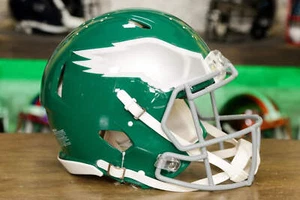 Philadelphia Eagles Riddell Speed Authentic Helmet - 1974-1995 Throwback - Picture 1 of 5