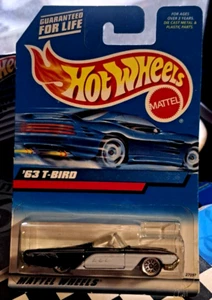 2000 Hot Wheels '63 T-BIRD • Ford • Collector #130 • Cabrio • Thailand - Bild 1 von 4
