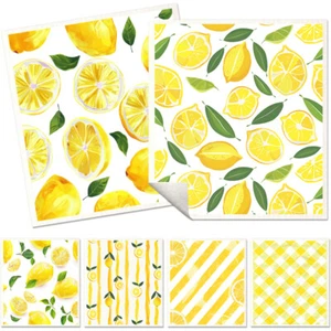 6 Pcs Reusable Swedish Dishcloths Eco Friendly Kitchen Cleaning Towels Household - Imagen 1 de 9