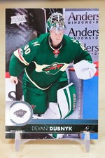 2017-18 Upper Deck Hockey Base #340 Devan Dubnyk - Minnesota Wild