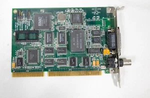 Vintage SMC 8013EPC 10Base2 AUI ethernet adapter 16 bit ISA ISA223 - Picture 1 of 3