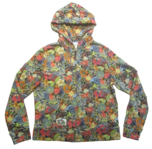 Disney Disneyland Resort Hawaiian Aloho Hoodie Minnie Mouse AOP Terry Womens XL - Picture 1 of 14