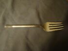 WALLACE STERLING SILVER AEGEAN WEAVE COLD MEAT FORK 8 5/8" NO MONOGRAM