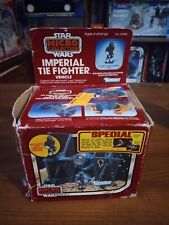 Star Wars Micro Collection Imperial Tie Fighter Vehicle Kenner 1982 Open Box