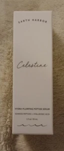Earth Harbor Celestine Plumping Peptide Serum Hyaluronic Acid 1oz 30mL *New - Picture 1 of 5