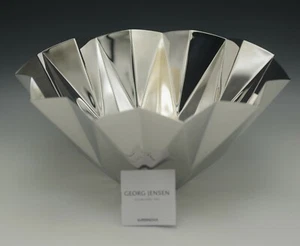 GEORG JENSEN DANMARK SUPERNOVA BOL CENTRAL EN ACIER INOXYDABLE BRILLANT 12" COMME NEUF - Photo 1 sur 12